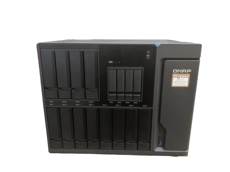 QNAP TS-1635AX 16 bay NAS | 2x 10GbE SFP+ ports | 14 Drives included