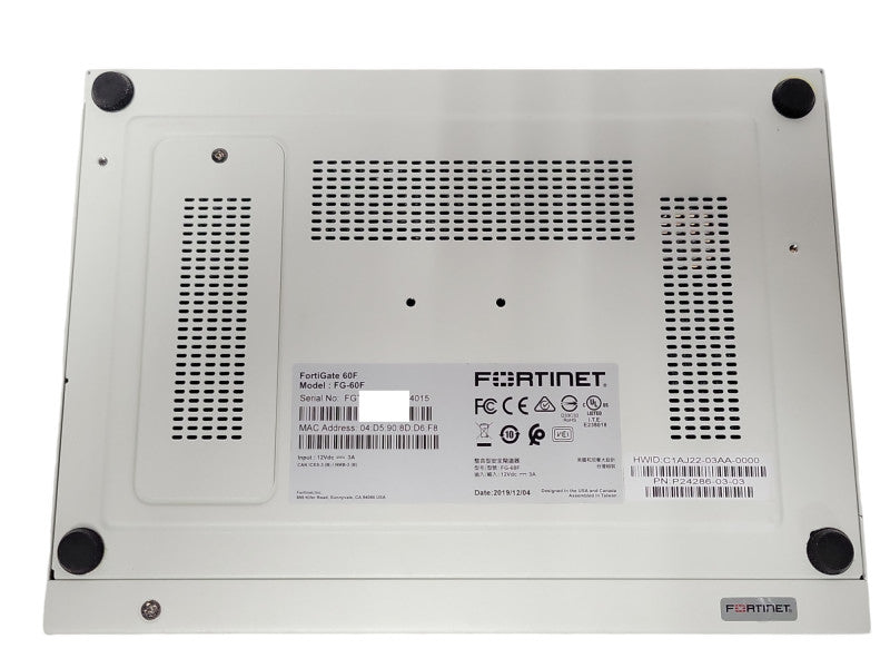 Fortinet Fortigate-60F Network Security Firewall appliance, READ _