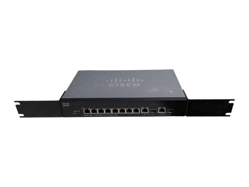 Cisco SG300-10MPP, 10-Port Gigabit PoE+ Managed Ethernet Switch