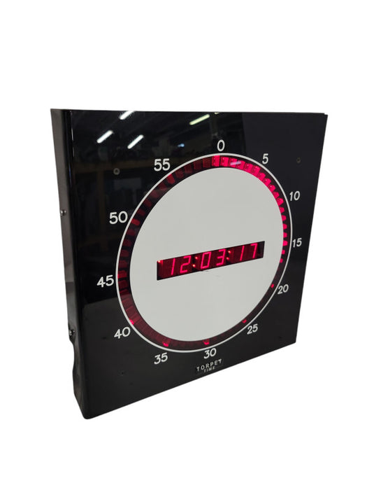 TORPEY TIME (CLK-26) DIGITAL / ANALOG STUDIO DISAPLAY CLOCK Q%