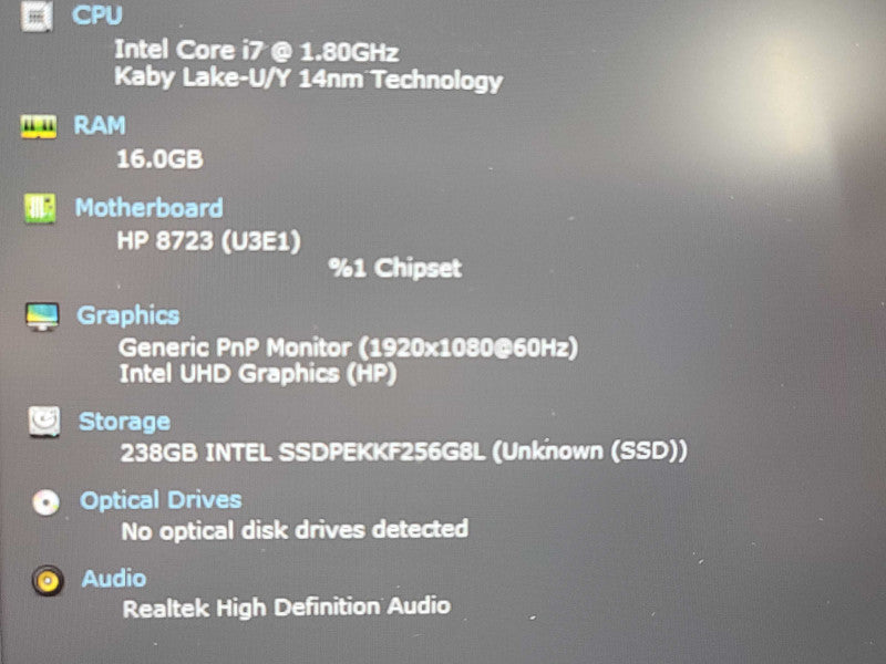 HP EliteBook 840 G7| i7-10510U| 16GB DDR4| 256GB M.2, CASE CRACKED, READ  β Lap200