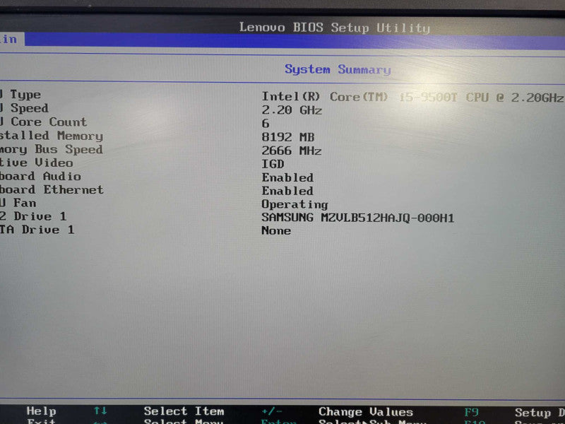 Lenovo ThinkCentre M920q | i5-9500T @ 2.20GHz 6C, 8GB DDR4, 512GB NVMe !