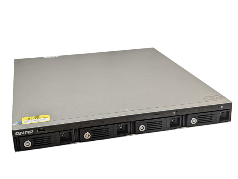 QNAP TS-459U-RP 4 bay 1U NAS with 4 3TB HDDs installed  -
