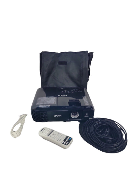 Epson PowerLite 1286 Wireless 3LCD Projector 3600 Lumen WUXGA 0 Lamp Hours !