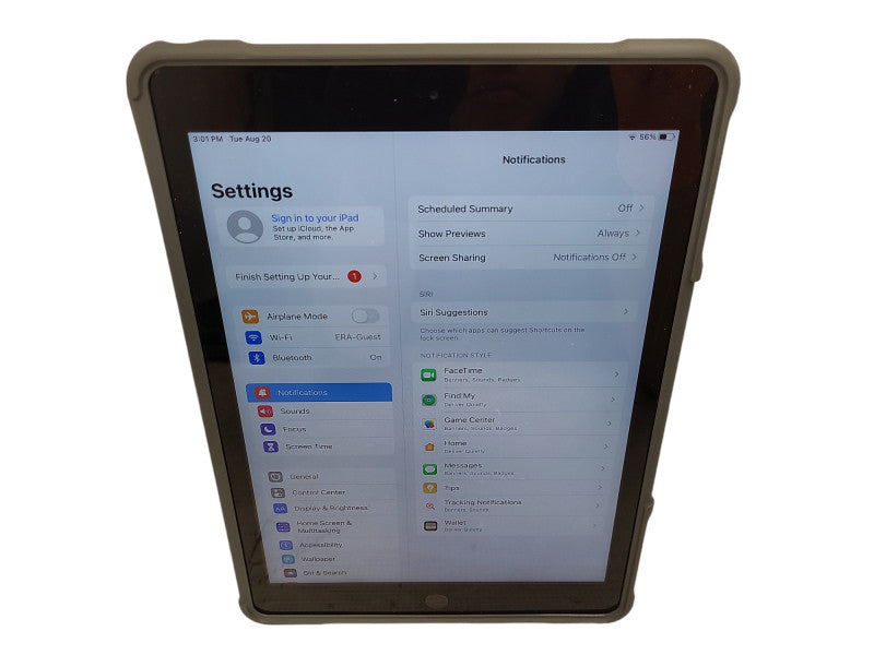 Apple iPad 5th Gen 32GB Unlocked with Case, Wi-Fi Only READ Q$