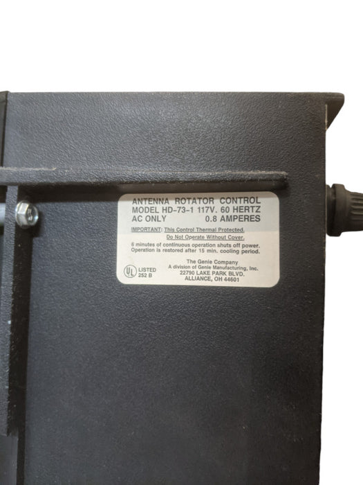 Alliance HD-73-1 | Antenna Rotator Control with Dual Speed | *READ*