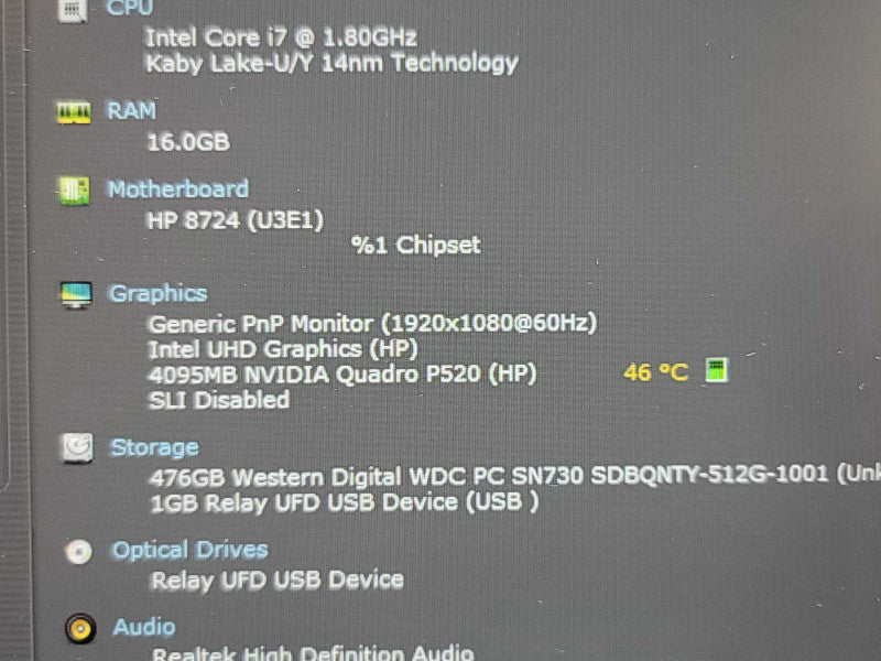 HP ZBook Firefly 14 G7| i7-10510U| 16GB DDR4| Quadro P520 READ Qβ Lap200