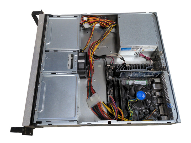 Custom 2U Server, GIGABYTE Z370M DS3H, i5-8400 2.80GHz, 8GB DDR4, 120GB SSD, 256GB NVMe, 1x PSU