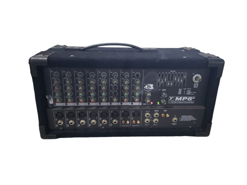 YORKVILLE MP8 8-CHANNEL POWERED MIXER w/Effects
