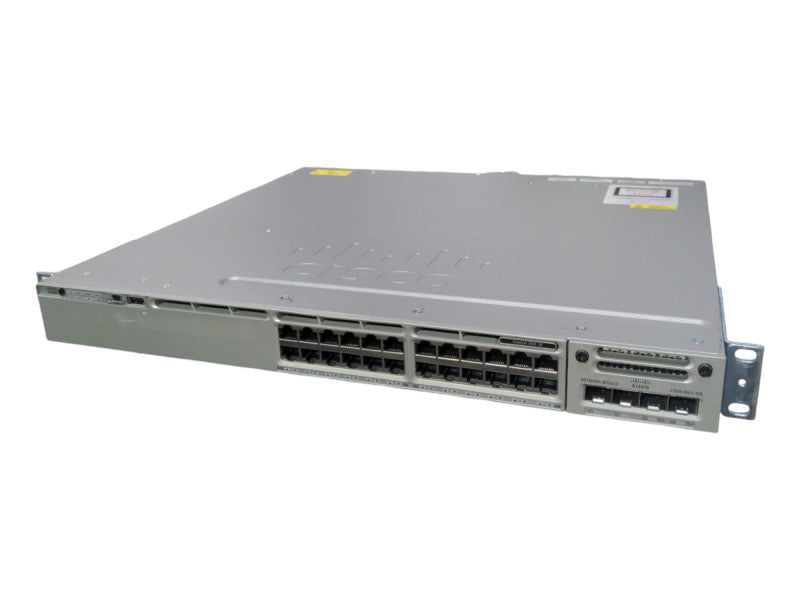Cisco WS-C3850-24T-S 24-Port Gigabit Switch, 1x PSU, C3850-NM-2-10G