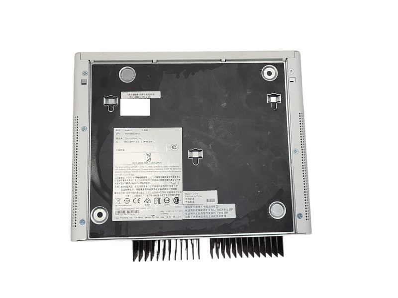 Cisco WS-C2960C-8PC-L | 8-Port 10/100 PoE Silent Switch Q$