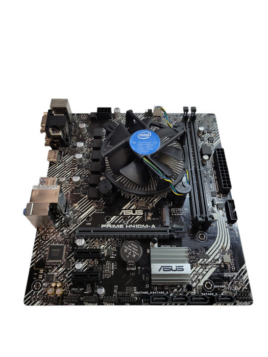 ASUS PRIME H410M-A + CPU HEATSINK (Intel 10th Gen) %\t %