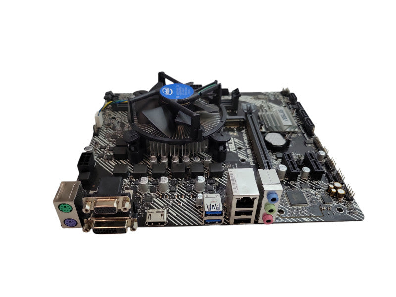 ASUS PRIME H410M-A + CPU HEATSINK (Intel 10th Gen) %\t %
