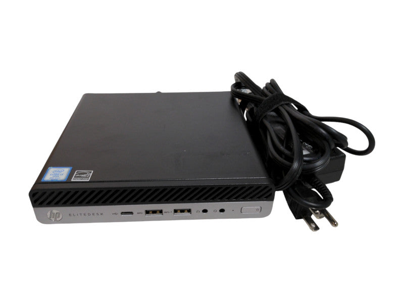 HP EliteDesk 800 G4 DM USFF, i7-8700T 2.40GHz 6C, 8GB DDR4, 256GB NVMe, PWR