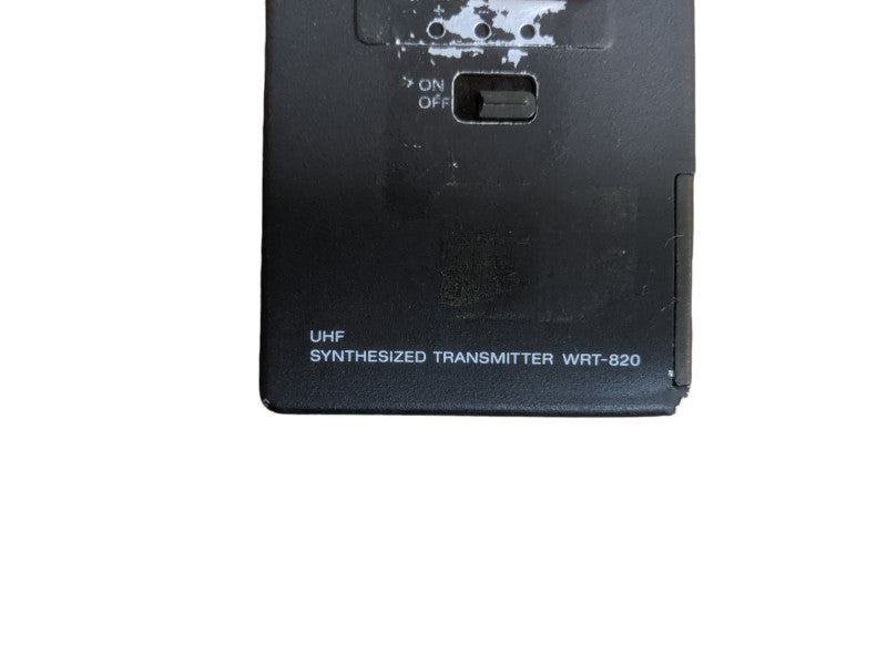 Sony WRT-820A UHF Synthesized Transmitter with Belt Clip | *READ* Q