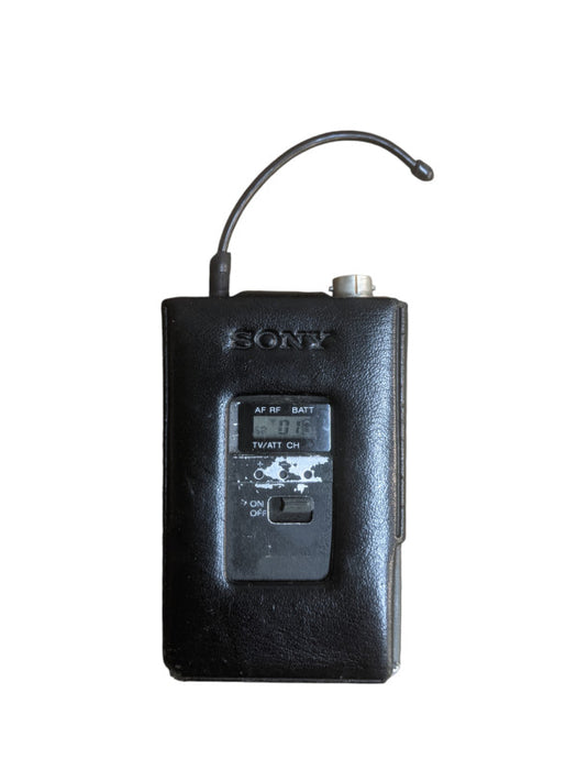 Sony WRT-820A UHF Synthesized Transmitter with Belt Clip | *READ* Q
