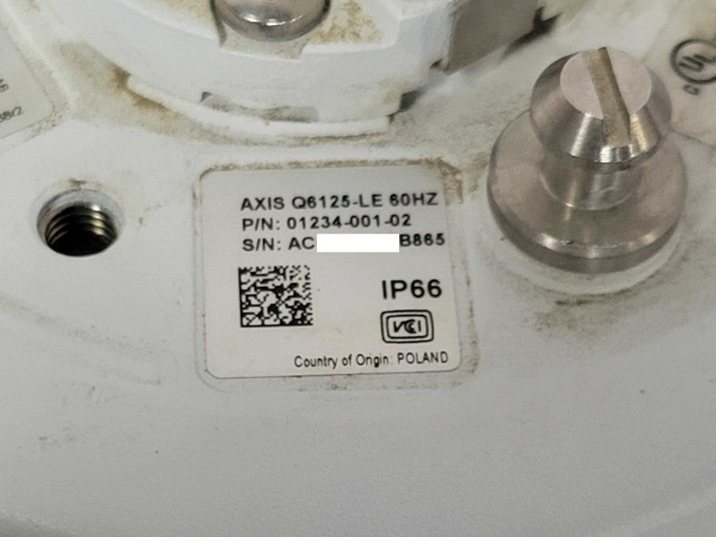 Axis Q6125-LE 1080p Outdoor PTZ Network Dome Camera _