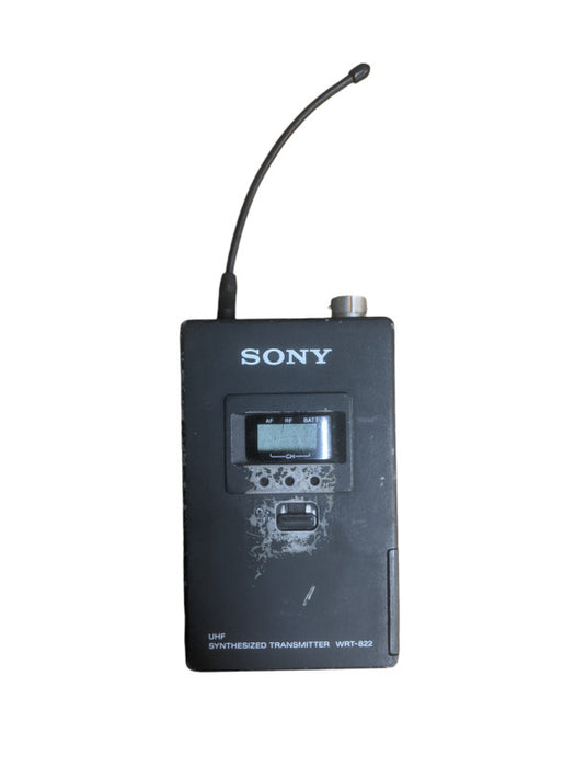 Sony WRT-822B UHF Synthesized Transmitter with Belt Clip | *READ*