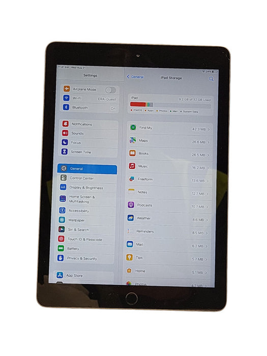 Apple iPad 5th Gen 32GB Unlocked with Case, Wi-Fi Only, PLEASE READ $