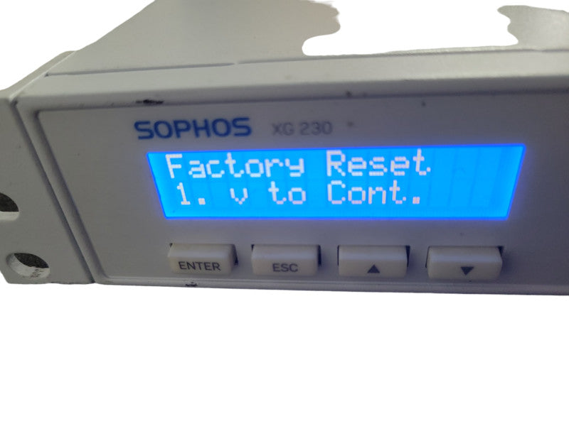 Sophos XG 230 Rev2 Firewall Security Appliance !