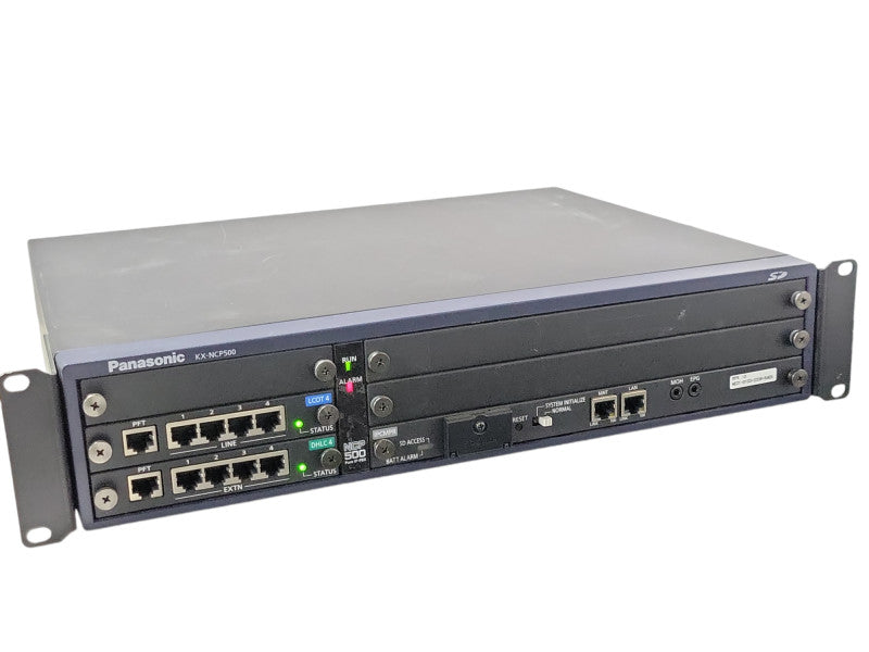 Panasonic KX-NCP500P Pure IP-PBX System, with 1x LCOT 4 and 1x DKLC4, READ _