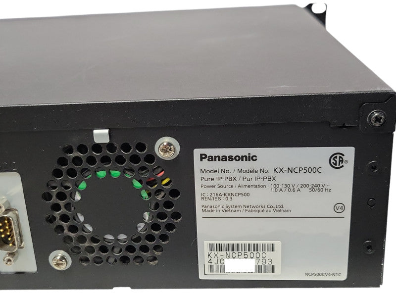 Panasonic KX-NCP500P Pure IP-PBX System, with 1x LCOT 4 and 1x DKLC4, READ _