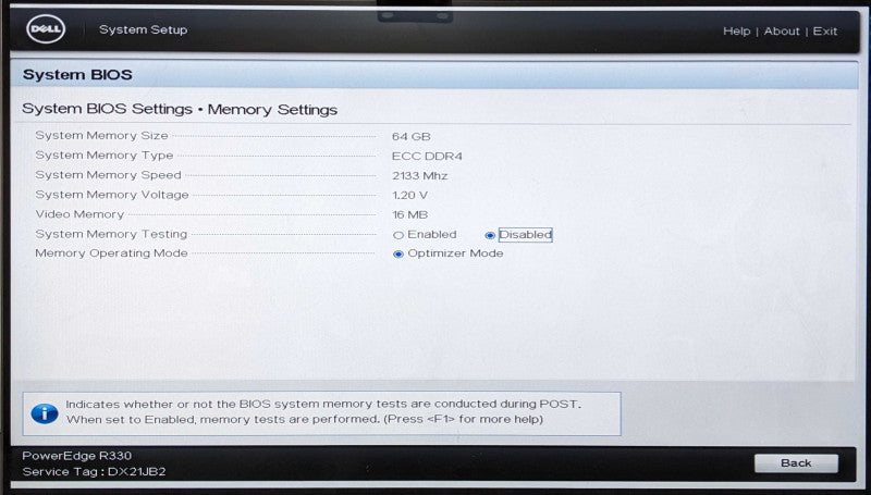 Dell PE R330 1U 8x 2.5", Xeon E3-1240 v5 3.50GHz 4C, 64GB DDR4, PERC H330