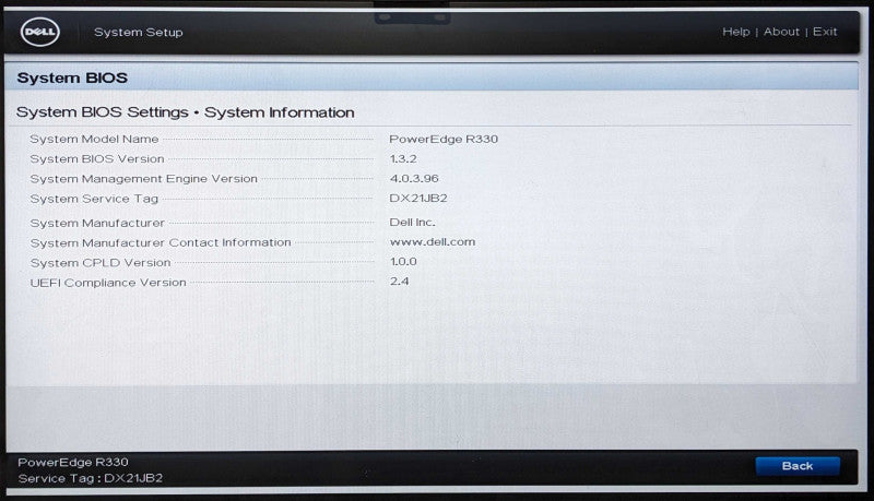 Dell PE R330 1U 8x 2.5", Xeon E3-1240 v5 3.50GHz 4C, 64GB DDR4, PERC H330