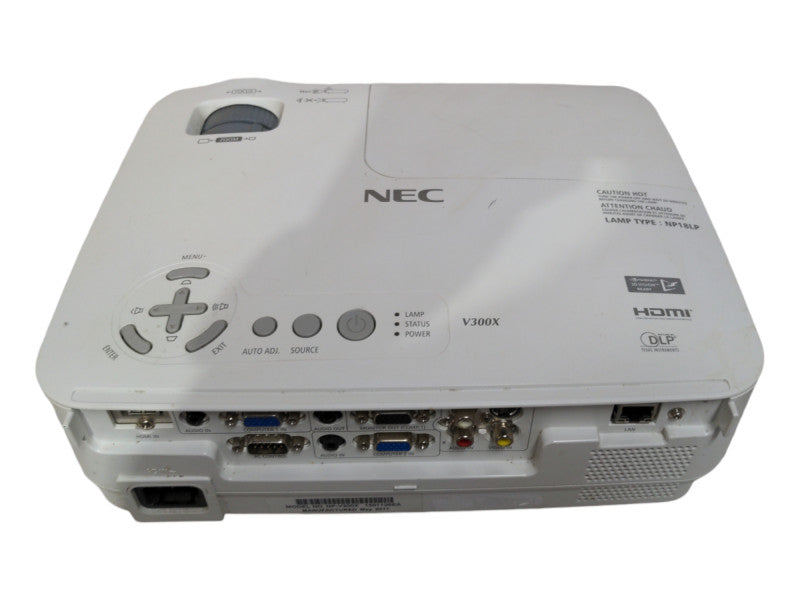 NEC NP-V300X DLP Projector, Lamp Hour: 314Hrs