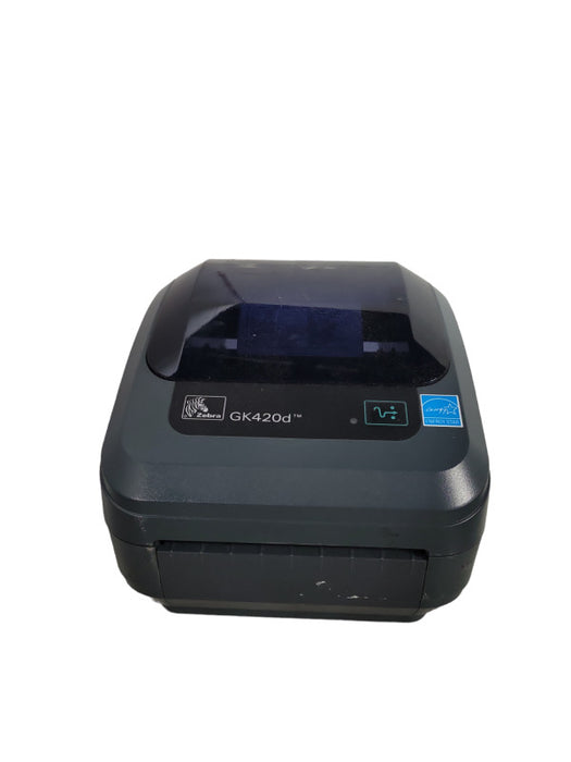 Zebra GK420d Direct Thermal Barcode Label Printer, TESTED !
