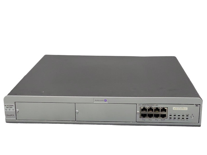 Alcatel-Lucent OmniPCX Enterprise small with call server processing unit, SEE _