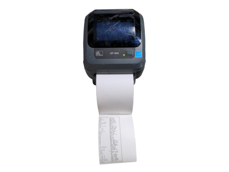 Zebra Direct Thermal Label Printer - ZP450 w/ base power supply