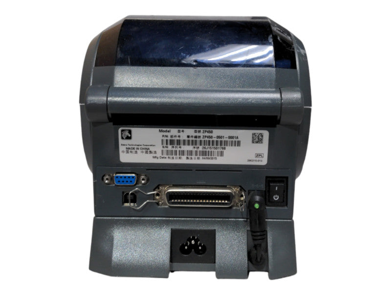 Zebra Direct Thermal Label Printer - ZP450 w/ base power supply