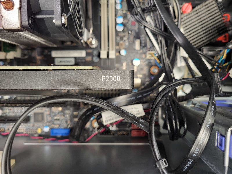 Lenovo ThinkStation P520c Xeon W-2125 4GHz 16GB DDR4 480GB SSD $