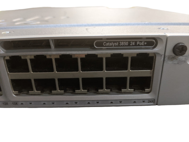 Cisco 3850 | WS-C3850-24P-S V08 | 24-Port PoE+ Managed Switch  Q