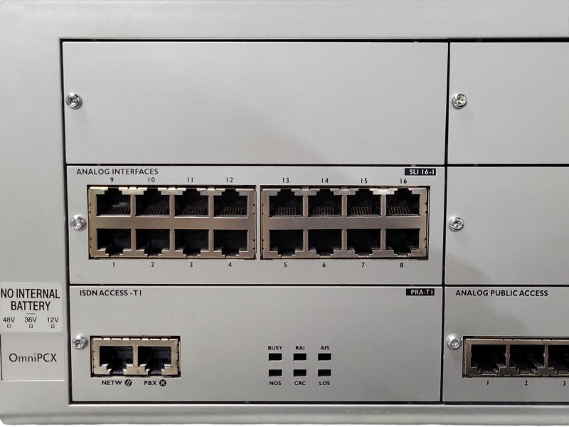 Alcatel-Lucent OmniPCX Enterprise Large with 5x Cards, SEE _