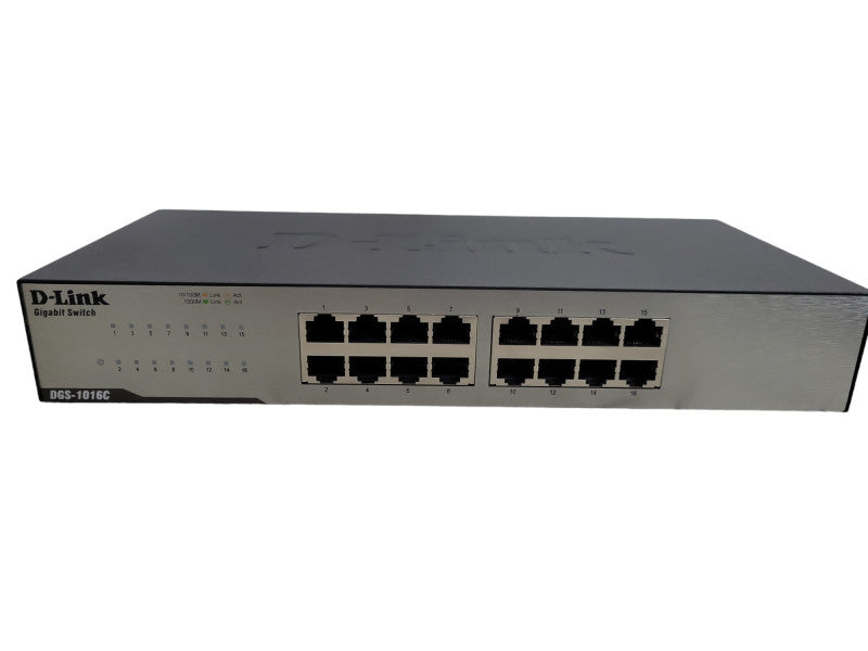 D-Link DGS-1016C 16-Port Unmanaged Gigabit Switch !