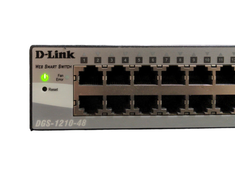 D-Link DGS-1210-48, 48 Port Gigabit, 4x SFP Web Smart Switch