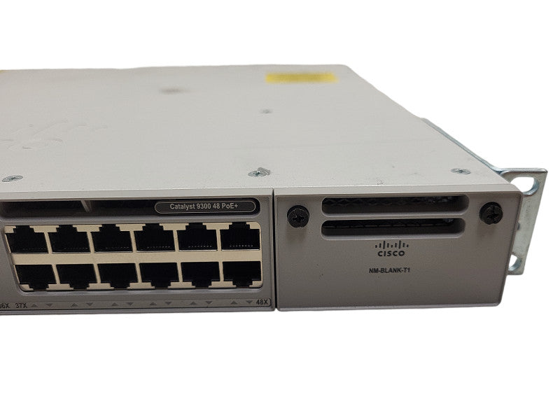 Cisco Catalyst C9300-48P-E 48x Gigabit Ethernet PoE+ managed switch, 1x PSU $