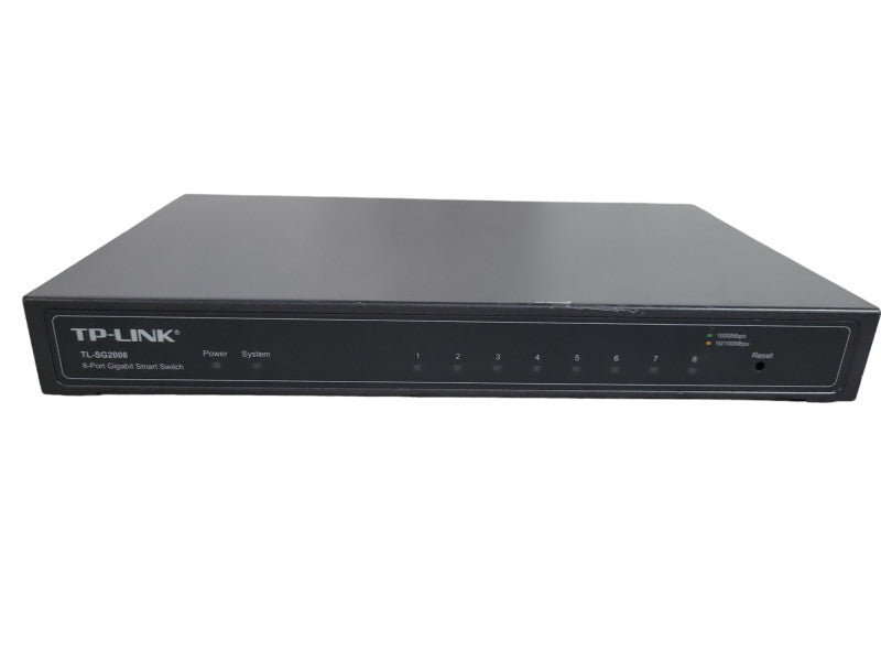 TP-LINK TL-SG2008 8-port Pure-Gigabit Desktop Smart Switch !