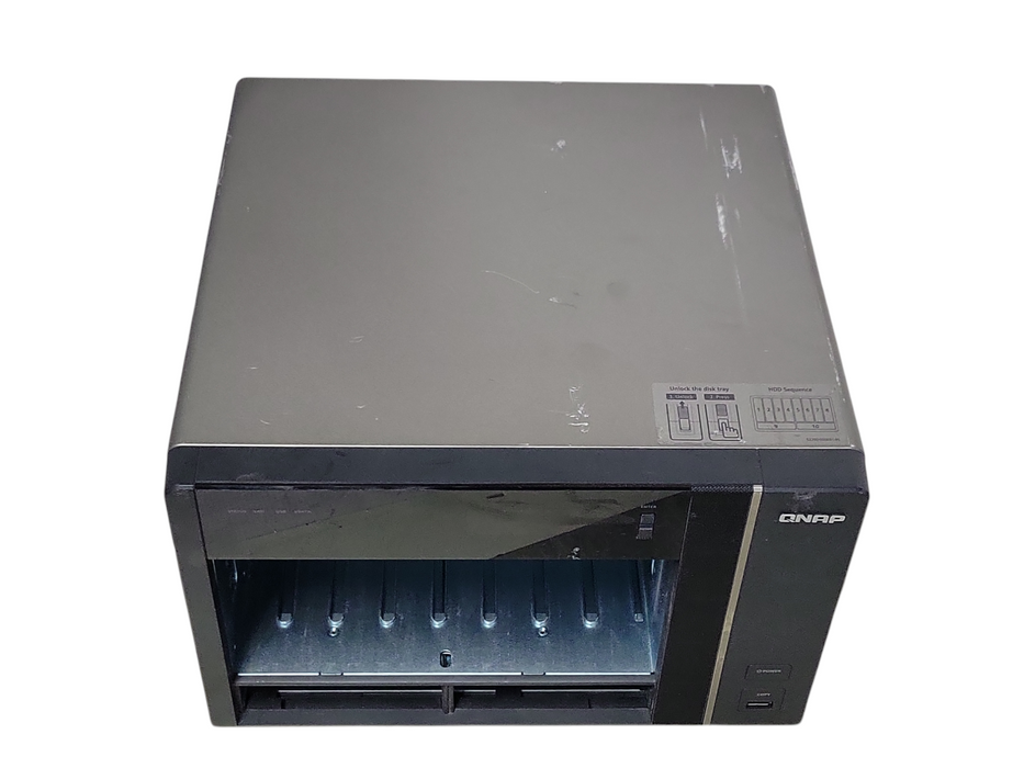 QNAP TS-1079 Pro 10-Bay Enterprise-Grade Storage NAS No HDD/Caddies, READ _