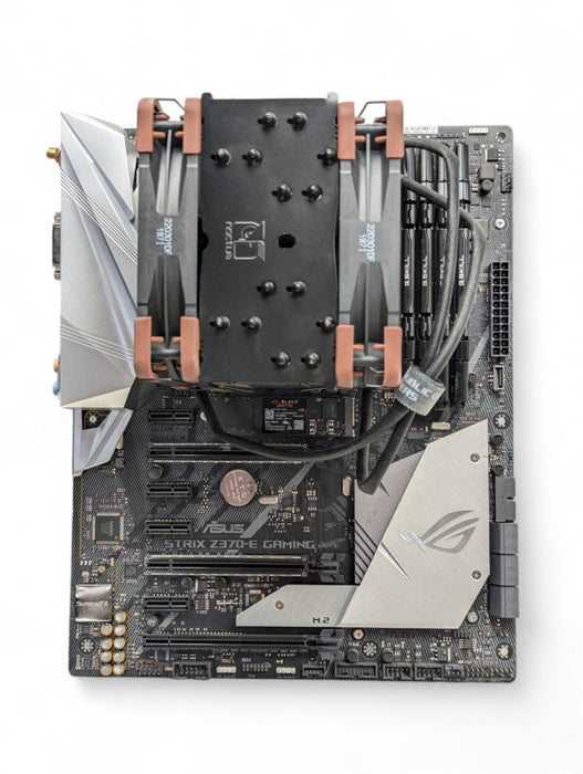 ASUS ROG STRIX Z370-E gaming with i7-8700K 64GB RAM & 1TB WD SN770 NVMe SSD  -