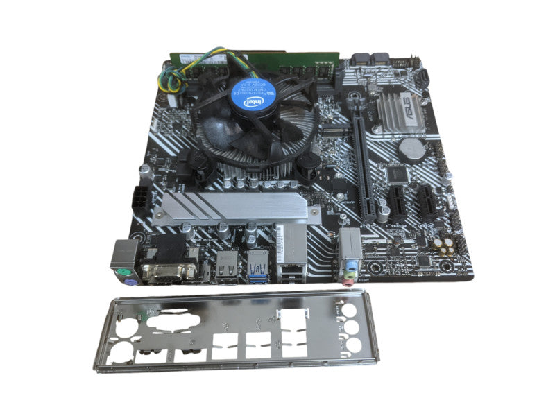 Intel Core i5-10400 | ASUS Prime H510M-A | 8GB RAM | 1x M.2 PCIe | I/O Shield