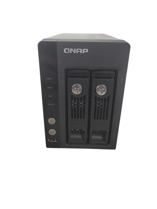 QNAP SYSTEMS TS-259 PRO+ NETWORK ATTACHED STORAGE w/ 2x 2TB HDDs !