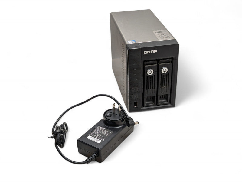 QNAP TS-269 PRO 2 Bay NAS with 2 4TB HDDs Installed  -