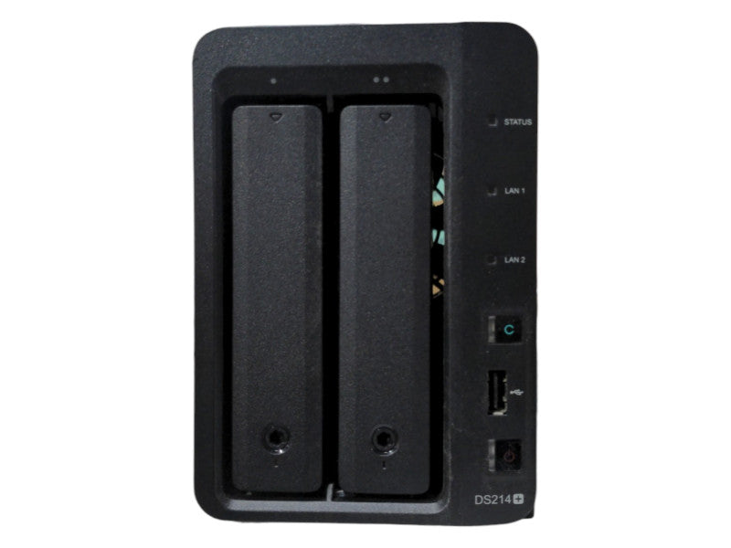Synology DiskStation DS214+ 2-Bay NAS, 4TB (2x 2TB) HDD
