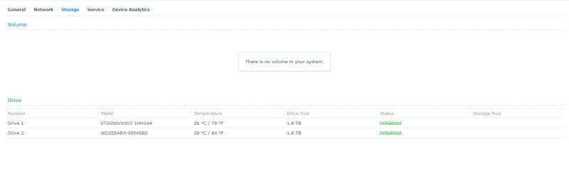 Synology DiskStation DS214+ 2-Bay NAS, 4TB (2x 2TB) HDD