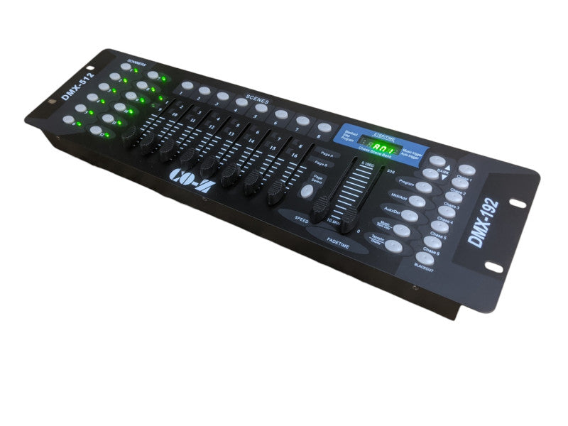 CO-Z 192 Night Club Party DJ Stage Lighting Controller Mixer Board DMX 512