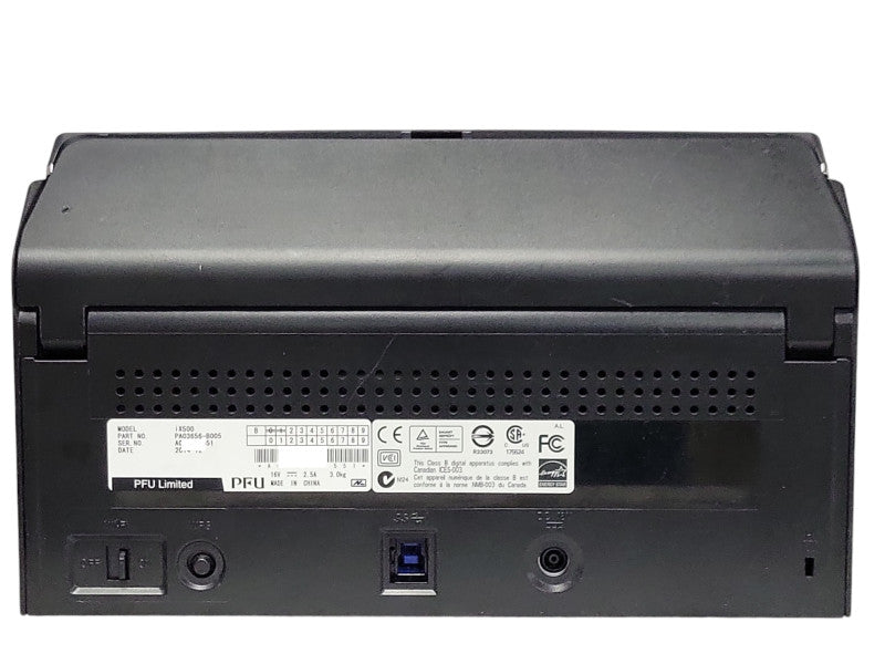 Fujitsu ScanSnap iX500 Desktop Wireless Document Scanner w/ Power Adapter SEE _