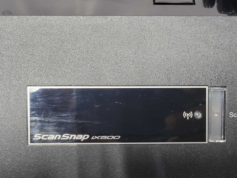 Fujitsu ScanSnap iX500 Desktop Wireless Document Scanner w/ Power Adapter SEE _